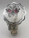 Delight Night Chrome Plated Butterfly Red Crystals CN-2295-CE-RE. Fixed Price $14.95.