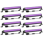 Lamvip 8PCS 42W Led Bars Lights Plug 5FT Cord. Fixed Price $95.70.