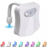 Gold Armour Toilet Night Light, 8 Color Led Motion Activated Sensor. Fixed Price $10.00.