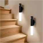 2PCS Motion Sensor Night Lights Indoor,wall Led Lamp For Stair, Bedroom, Hallway. Fixed Price $11.99.