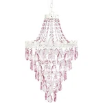 Tadpoles Pendant Chandelier - Pink Sapphire 12" X Medium,. Fixed Price $57.26.