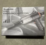Brookstone 4-IN-1 Emergency Auto Tool Dust Vac Reach Light New. Fixed Price $18.99.