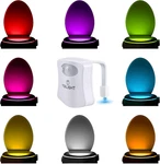 The Original Toilet Bowl Night Light. Fun Useful Bathroom Motion Sensor Tech Gad. Fixed Price $15.96.
