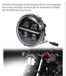 Luxemoto Cmx 500 Led Honda Rebel 20-23 Low And High Beam. Fixed Price $43.00.