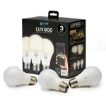 Geeni Lux 800 Smart Wi-fi Led Dimmable White Light Bulbs Voice Control 3 Pack. Fixed Price $17.99.