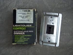 Lightolier Controls Topaz T1000-BR 1000W Toggle Brown. Fixed Price $12.49.
