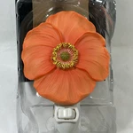 New Ibis & Orchid Design Orange Poppy Flower 50199. Fixed Price $21.95.