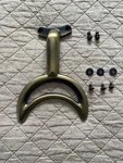 Gulf Coast Ceiling Fan Replacement Arm Antique Brass Finish With Hardware. Fixed Price $12.34.