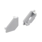 Kichler Tape Extrusion End Cap Pair In Silver, - 1TEE145SFSSIL. Fixed Price $24.99.