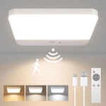 Fulen Motion Sensor Ceiling Light Fixture, Cordless Closet 1 Pack, White. Fixed Price $35.35.
