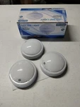 Meridian Led Closet Or Cabinet Tap Light 3 Pack, Open Box, Missing 1 (cc. Fixed Price $18.69.