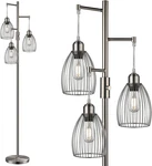 Dimmable Floor W/ 3X 800LM Led Edison Bulbs,industrial Lamp,tree. Fixed Price $119.97.