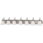 Nuvo Lighting 60/3283 Ballerina 7 48"W Bathroom Vanity - Nickel. Fixed Price $213.99.
