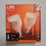 New Lifx Color Bulb Pack A19 1100 Lumens Wifi Smart Led E26 75 Watt Rgb. Fixed Price $25.55.