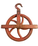 Cast Iron Block Pulley Durbin-durco 10P St. Louis Hook: Red-d-grab #4 Vintage. Fixed Price $63.75.