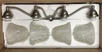 Vaxcel VL35124BN Standford 4-LIGHT Bathroom Vanity Fixture Brushed Nickel. Fixed Price $135.00.