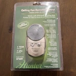 New Hunter Ceiling Fan Light Remote Control Model 27209 Digitally Programmable. Fixed Price $48.00.