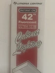 Lithonia Instant 42" Fluorescent Ultra-slim Cabinet Lighting Uc 42E 120. Fixed Price $44.99.