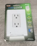 Westek Lumicover Lcr-cddo-w Nightlight Decor Outlet Wall Plate Warm New. Fixed Price $13.29.