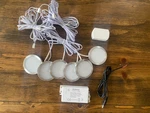 6 Piece 3500K Led Puck Kit Hardwired Super Slim Under Cabinet Lighting. Fixed Price $38.00.