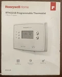 Honeywell Home RTH2300/RTH221B Programmable Thermostat In White New /open Box. Fixed Price $29.99.