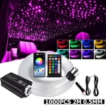 1000PC Car Home Headliner Star Kit Roof Ceiling Lights Fiber Optic Us. Fixed Price $43.89.