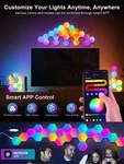 Smart Led Wall Panels, Rgb Lighting, Music Synchronization, Usb Remote Control. Fixed Price $71.45.