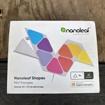 Nanoleaf Shapes Mini Triangles Smarter Kit, 9 Multicolor Led Wall Light. Fixed Price $57.99.
