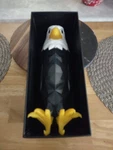 Bald American Eagle Wall Light With Remote Control Magnetic Night Lamp 9". Fixed Price $26.99.