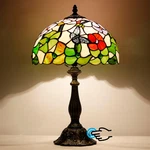 Tiffany Touch Control Table Lamp - Butterfly Stained Glass Reading Light. Fixed Price $208.99.