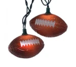 10-LIGHT Football Set Man Cave Tailgate Party Fun Kurt Adler New UL1368. Fixed Price $24.99.
