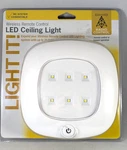 Fulcrum Light It! 8.63 In. X W 2 Ceiling Remote Not Inc. Fixed Price $10.99.