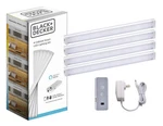 Smart Led Light Bar Set 9 Inches Adjustable Color Works With Alexa Motion Sensor. Fixed Price $107.19.