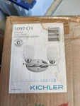 Kichler 5097CH 2 Light 14 Inch Chrome Stain Etched Cased Opal Glass. Fixed Price $133.49.
