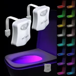 Toilet Light Motion Sensor 16 Colors Changing (2 Pack)led Glow Bowl Inside. Fixed Price $11.99.
