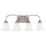 Sea Gull Holman 25" Light Bath Vanity, Brushed Nickel, 44808-962. Fixed Price $71.97.