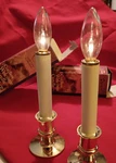Vintage 2 Darice Cordless Welcome Candles Lamps Batteries Not Included. Fixed Price $15.00.