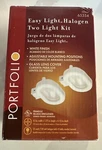 Portfolio 65354 Under Cabinet Lighting Halogen Kit White 4.5 25 Watt. Fixed Price $13.79.