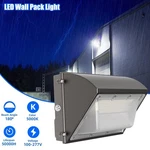 120W Led 5000K Dust To Dawn Wallpack Commercial Security Lighting. Fixed Price $58.98.