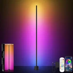 Standing Floor Lamp, Rgb Led With Music Sync, Smart App Remote Control. Fixed Price $42.97.