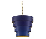 Currey & Company 9000-0500 Graduation Light 18 Inch Blue/contemporary Goldleaf. Fixed Price $999.99.