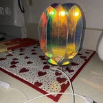 Multicolor Led Usb Table Lamp Changing Modern Round Shade Novelty. Working. Fixed Price $20.00.