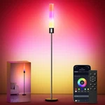 Luckystyle Rgbicw Floor Lamp, 1500LUMEN Smart Lamps With Music Sync And.... Fixed Price $29.60.