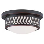 Livex Lighting 7351-67 Westfield 2 Olde Bronze Ceiling Mo. Fixed Price $143.99.