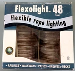 Good Earth Lighting Plug Clear 48 Ft. Flexible Rope String 35,000 Hrs. Fixed Price $25.00.