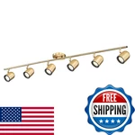 Femila 46.3 Track Lighting Fixtures Ceiling Brass Gold Kit 3000K. Fixed Price $213.78.