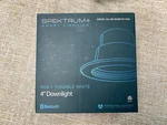 American Lighting Spektrum+ 4" Bluetooth 10.5 Watt Rgb Cct Tunable Led Downlight. Fixed Price $49.00.