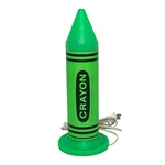 Vintage 1992 Ralphco Crayon Lamp Night Light Green 12". Fixed Price $49.77.