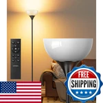 Luckystyle Torchiere Floor Lamp 1200LM Dimmable Standing Remote Foot Switch. Fixed Price $56.53.