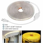 110V Led Strip Smd 5050 Flexible Tape Home Outdoor Lighting Rope + Us Plug. Fixed Price $9.99.